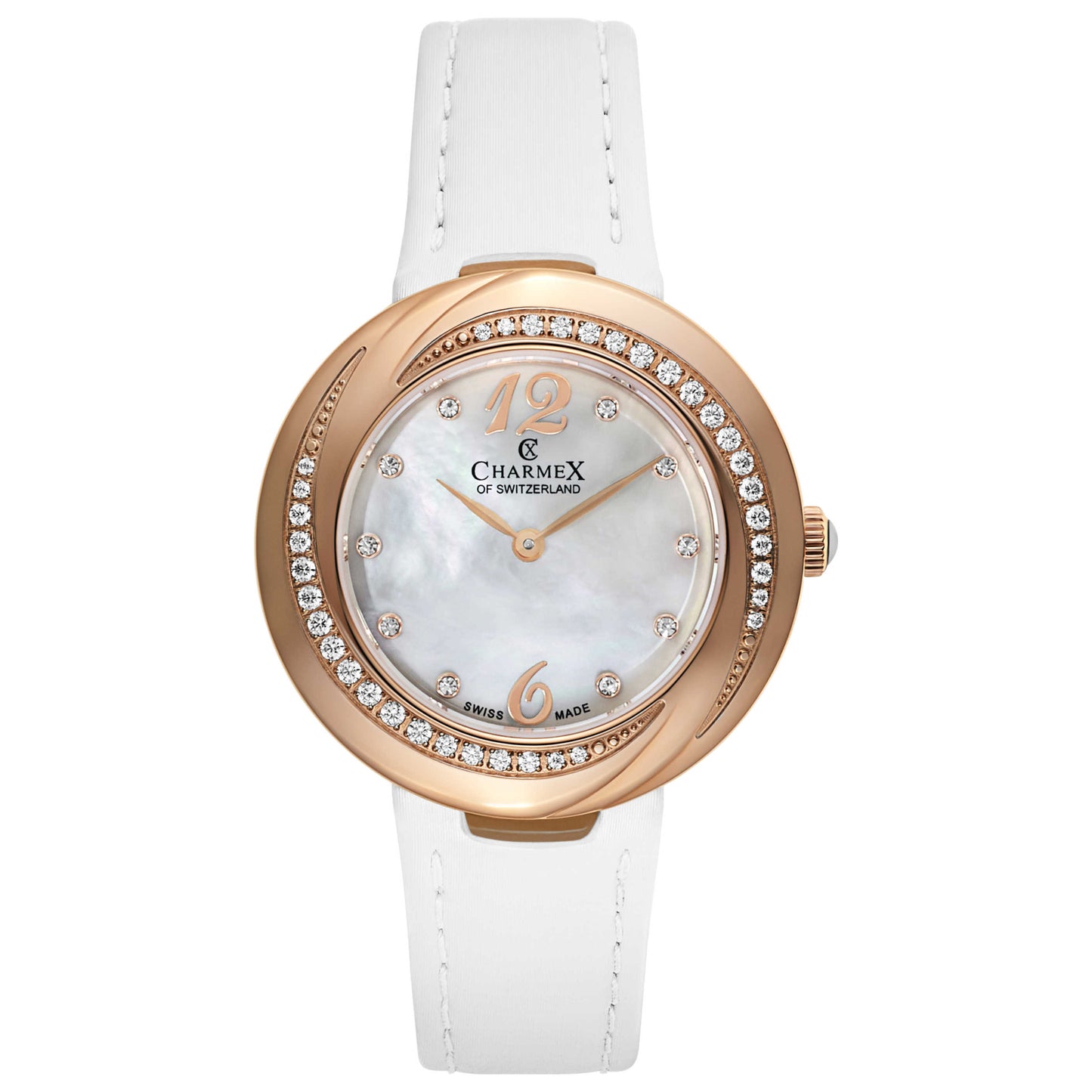 Front view of Charmex Deauville Women's Swiss Quartz (Battery-Powered) Watch 6360