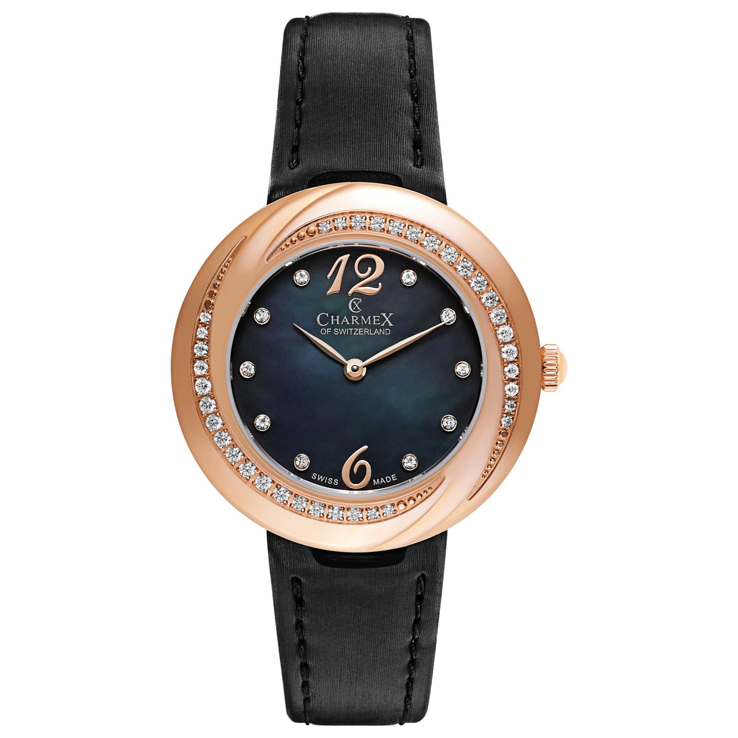 Front view of Charmex Deauville Women's Swiss Quartz (Battery-Powered) Watch 6362