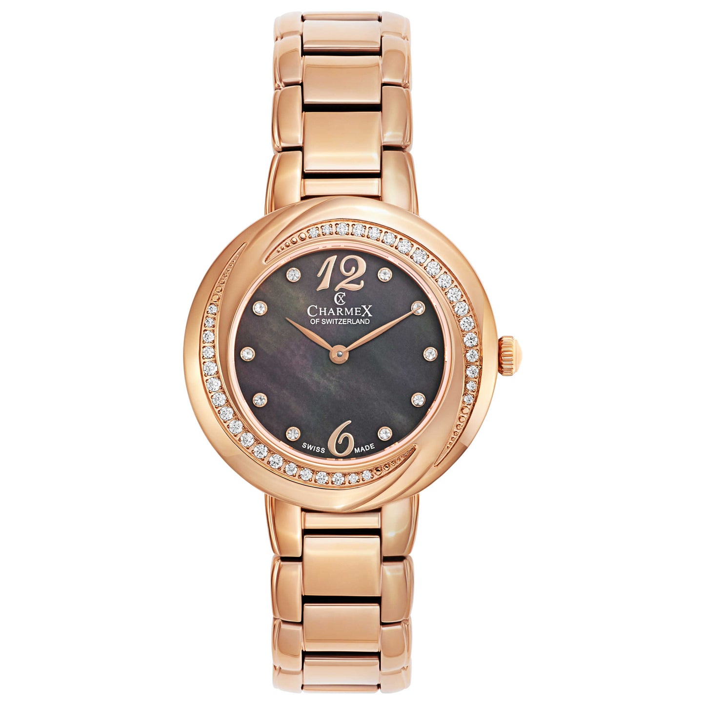 Front view of Charmex Deauville Women's Swiss Quartz (Battery-Powered) Watch 6366