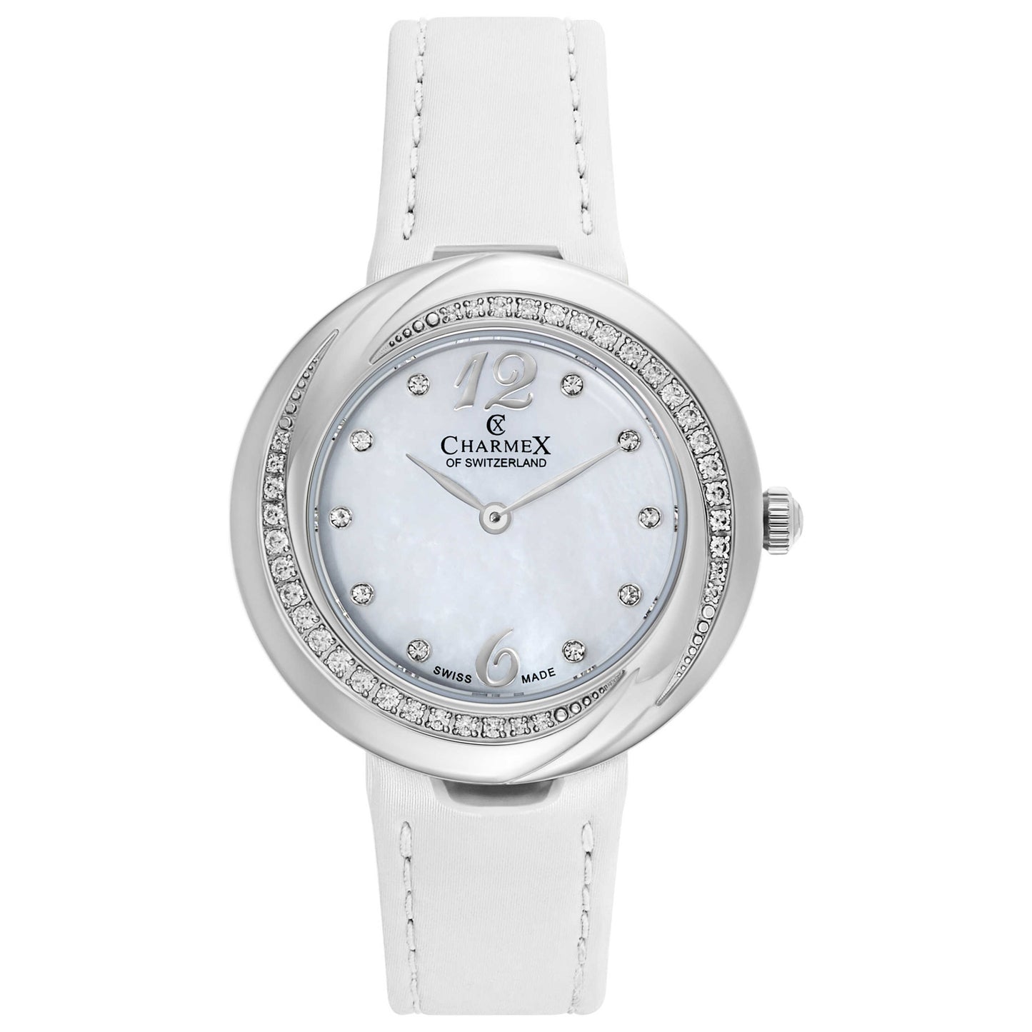 Front view of Charmex Deauville Women's Swiss Quartz (Battery-Powered) Watch 6370