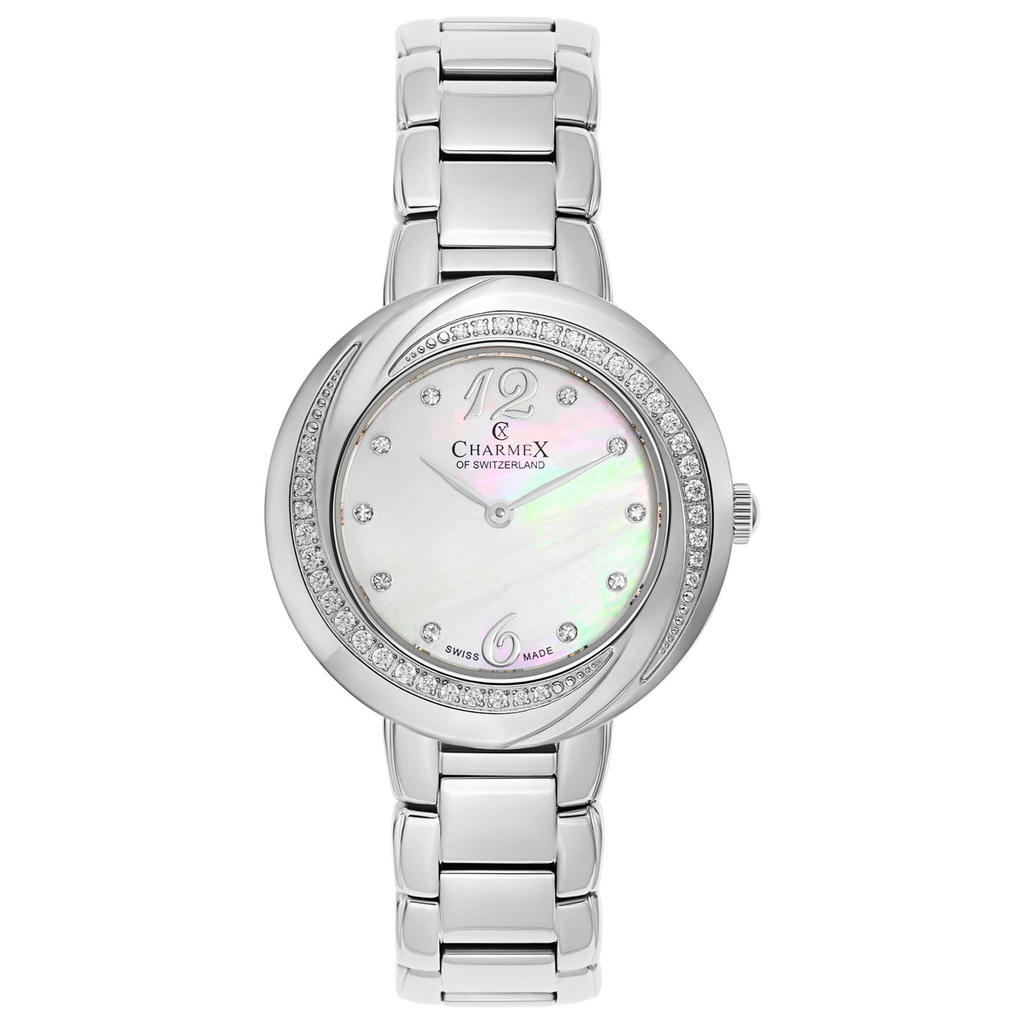 Front view of Charmex Deauville Women's Swiss Quartz (Battery-Powered) Watch 6375