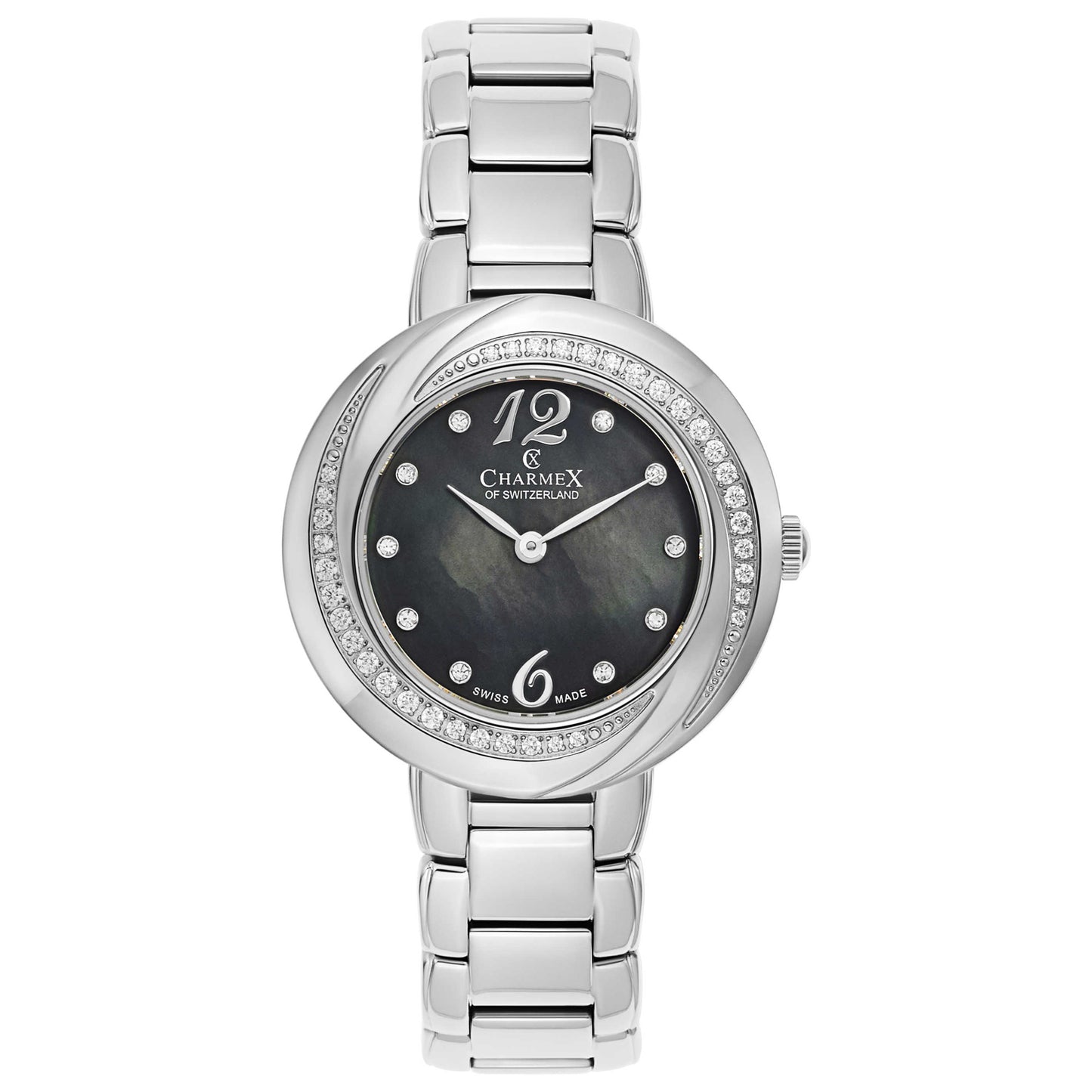 Front view of Charmex Deauville Women's Swiss Quartz (Battery-Powered) Watch 6376
