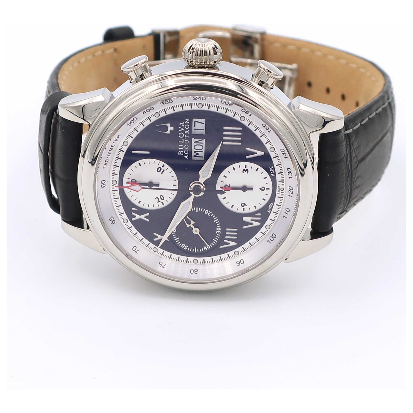 Bulova Accutron Gemini Men's Automatic Watch 63C011-SDB - Image #8