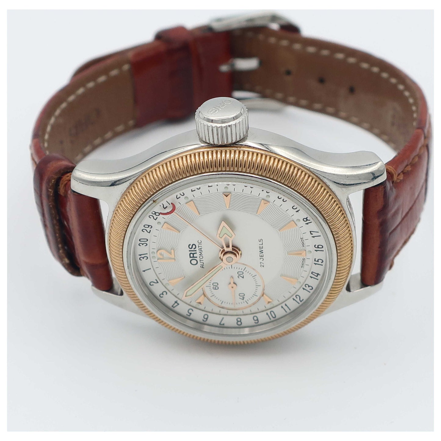 Oris Big Crown Comandante Midsize Women's Automatic Watch 644-7487-43-61-LS-PO - Image #8