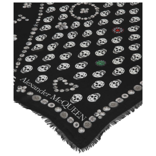 Alexander McQueen Fashion Scarves 646452-3418Q-1078-NS - Image #3