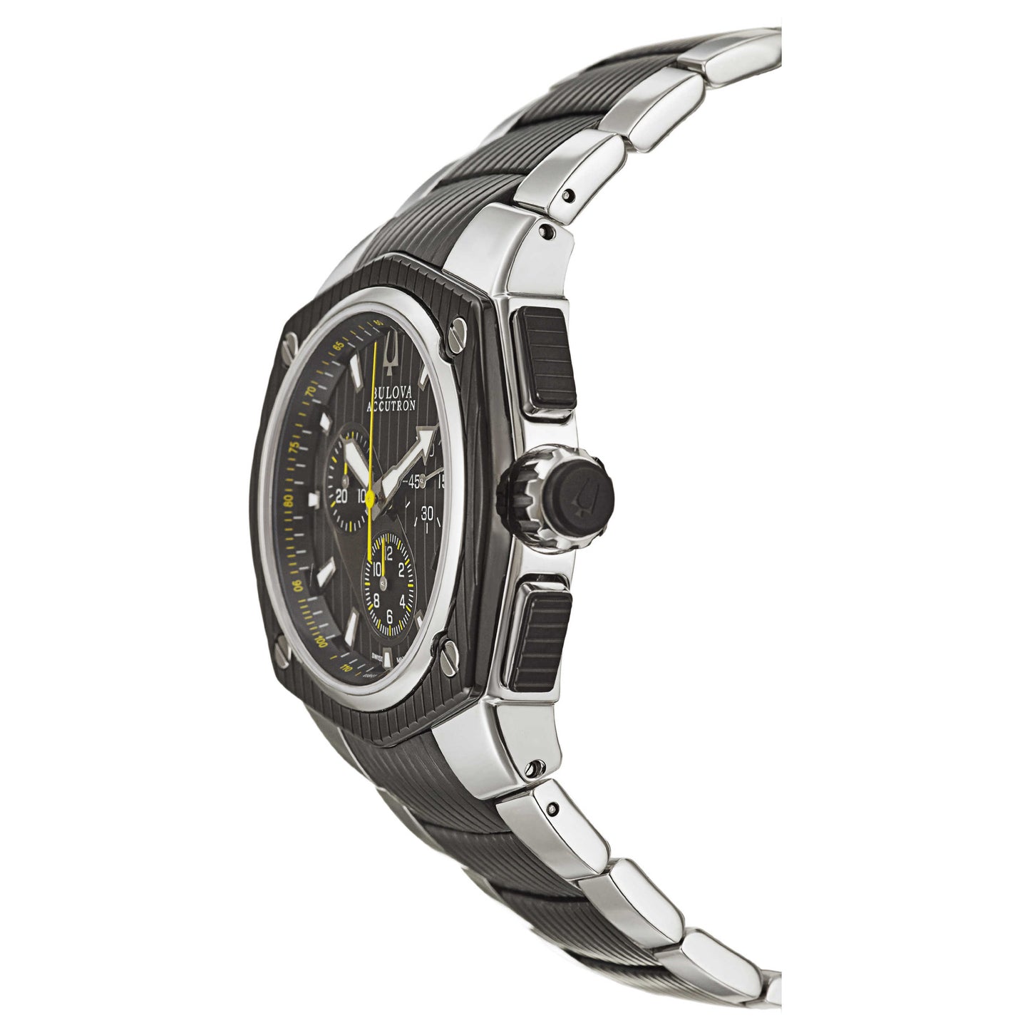 Bulova Accutron Corvara Men's Swiss Quartz (Battery-Powered) Watch 65B123 - Image #4