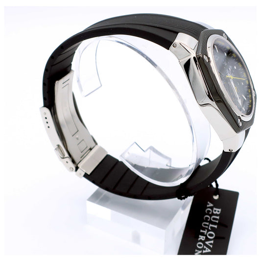 Bulova Accutron Corvara Men's Swiss Quartz (Battery-Powered) Watch 65B141-SDB - Image #3