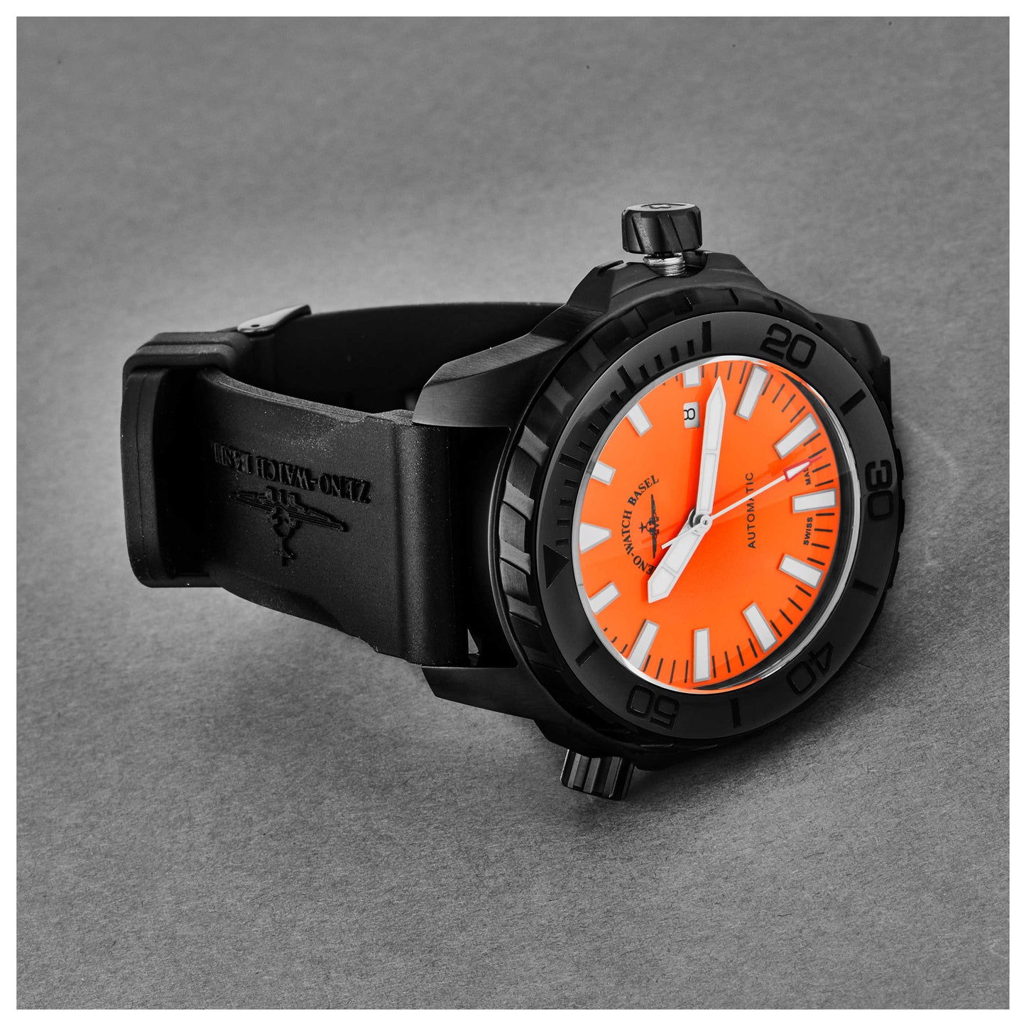 Zeno Divers Men's Automatic Watch 6603-BK-A5 - Image #5