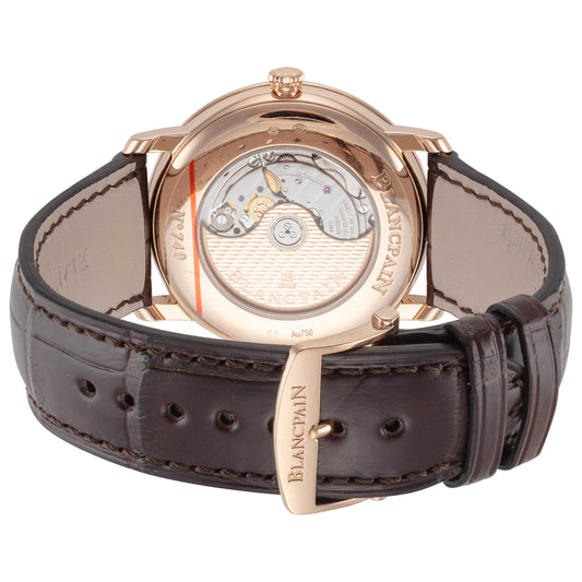 Back view of Blancpain Villeret Ultraplate Men's Automatic Watch 6651C-3642-55A