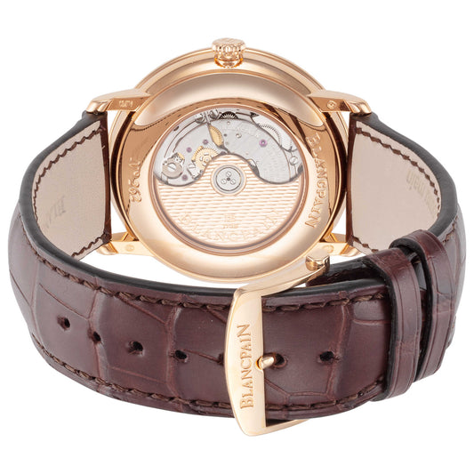 Back view of Blancpain Villeret Ultra Slim Men's Automatic Watch 6652-3642-55A