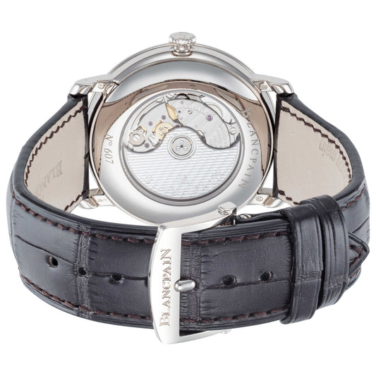 Back view of Blancpain Villeret Ultra Slim Men's Automatic Watch 6653Q-1504-55B