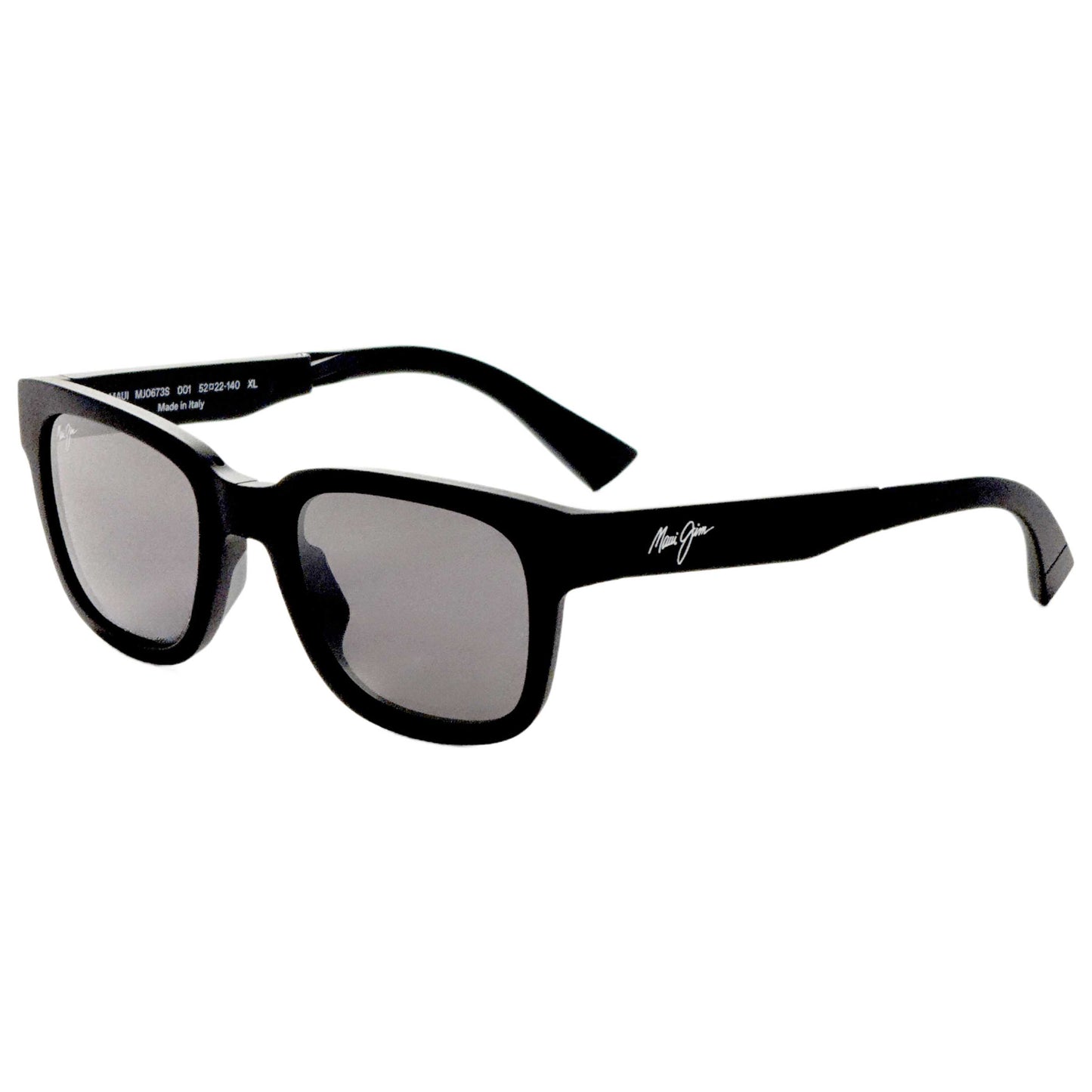 Front view of Maui Jim Lelepau Men's Sunglasses 673-02A