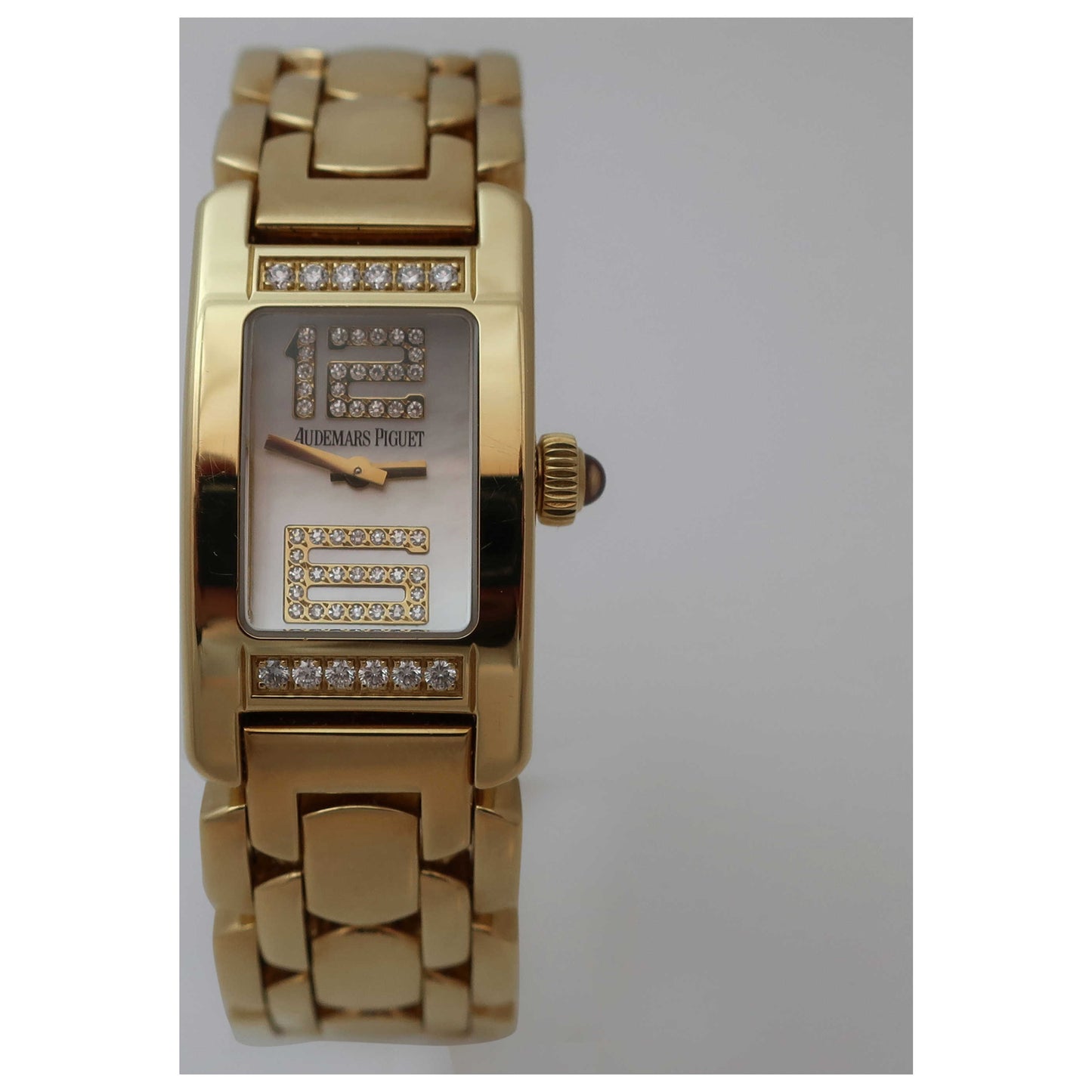 Front view of Audemars Piguet Promesse Women's Swiss Quartz (Battery-Powered) Watch 67361BAZZ1180BA03SD2