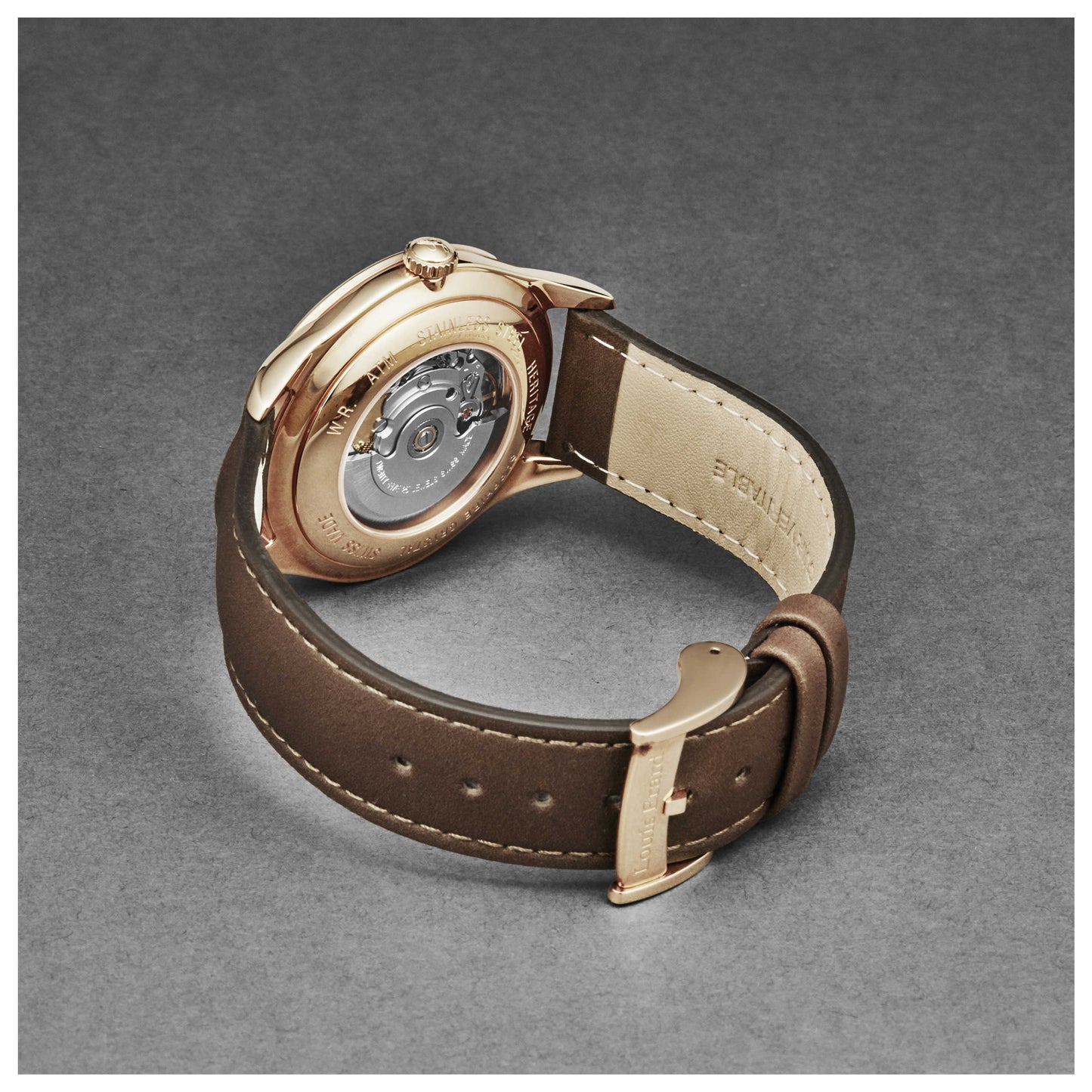 Louis Erard Heritage Men's Automatic Watch 69287PR31BVR01 - Image #4