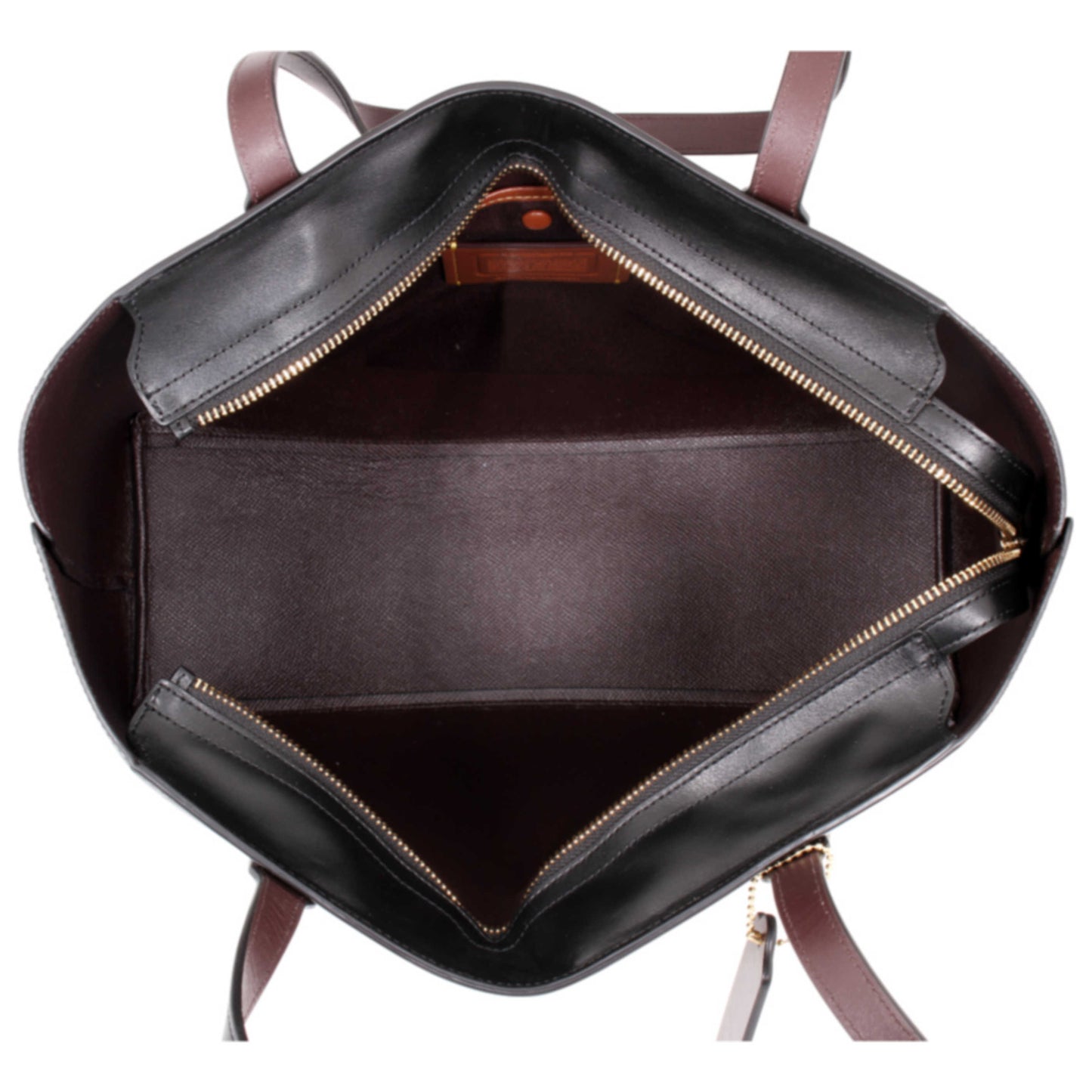 Coach Central Women's Handbags 69652IGDBLK - Image #5