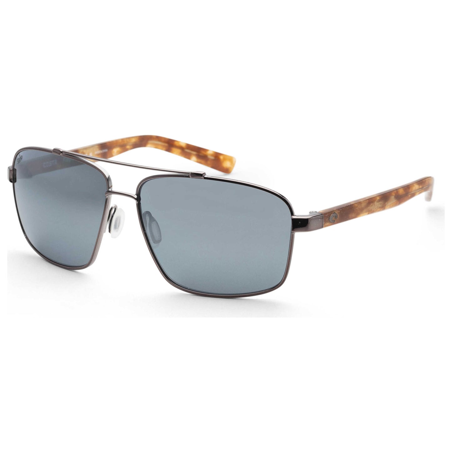 Front view of Costa del Mar Flagler Men's Sunglasses 6S4009-400912-62