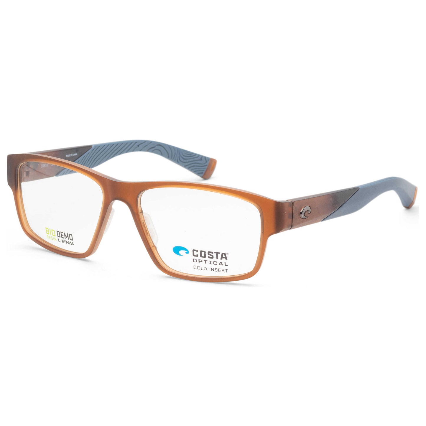 Front view of Costa del Mar Ocean Ridge Men's Opticals 6S8010-801006-57