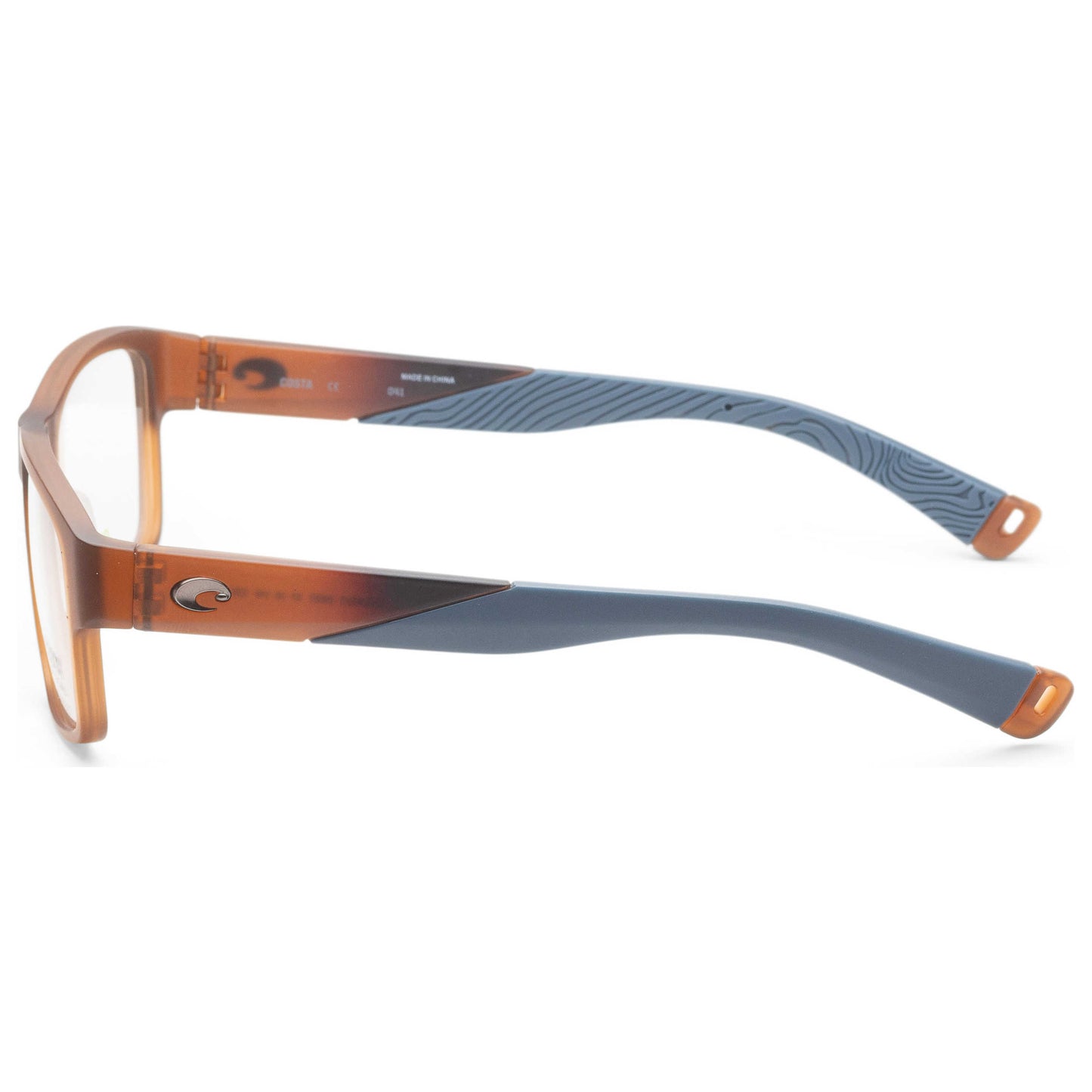 Left view of Costa del Mar Ocean Ridge Men's Opticals 6S8010-801006-57
