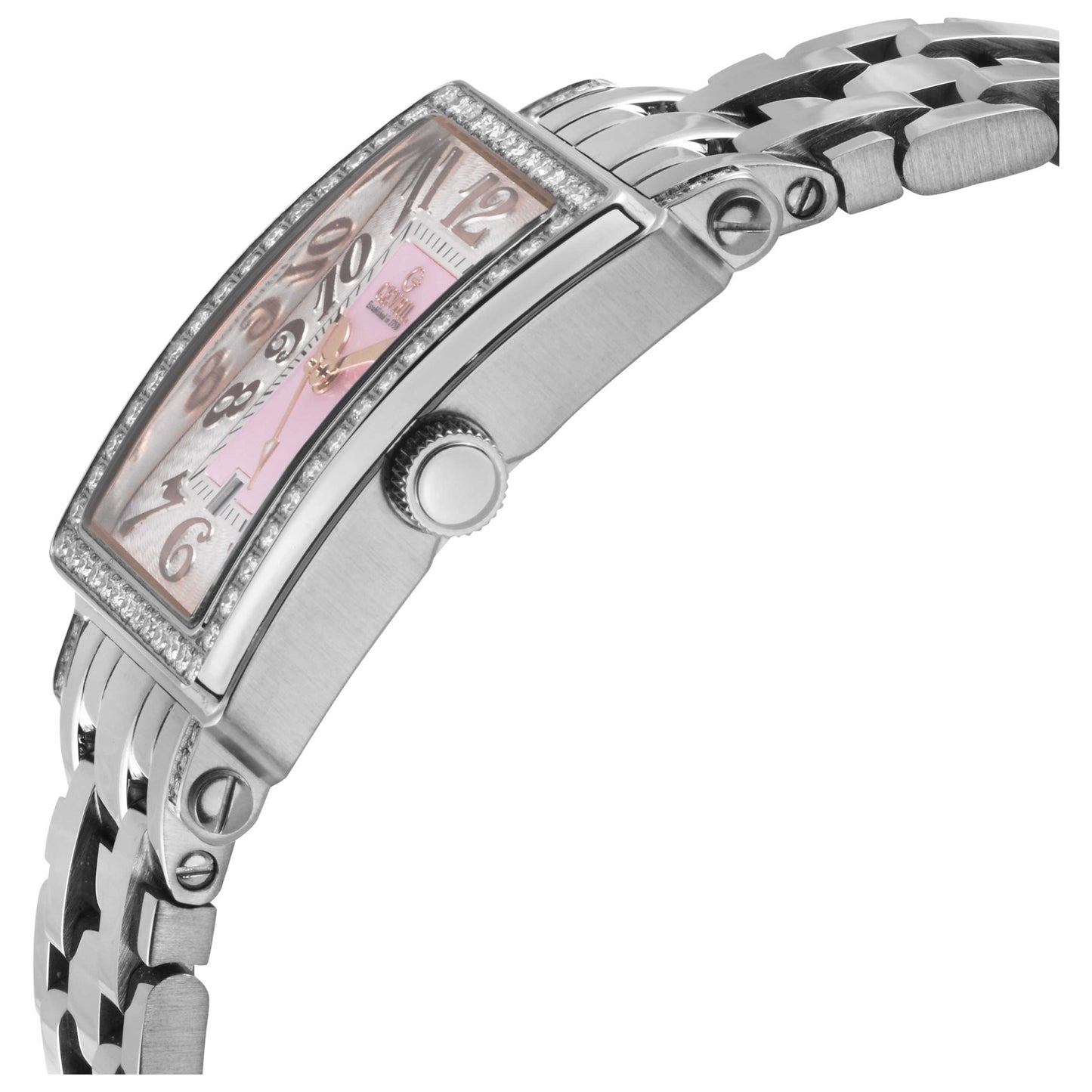 Gevril Avenue of Americas Mini Diamond Women's Quartz Watch 7245RLB - Image #4