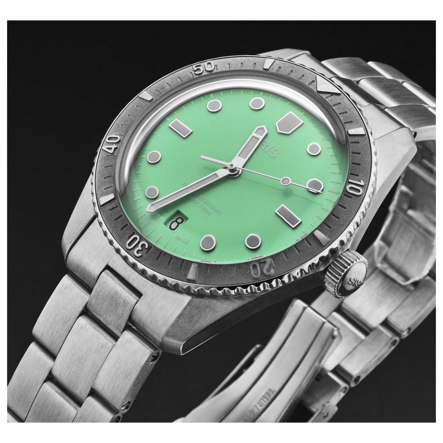 Oris Diver Sixty-Five Women's Automatic Watch 73377714057MB - Image #4
