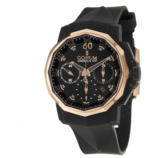 Front view of Corum Admiral's Cup Men's Automatic Watch 753-803-03-0371-AN22
