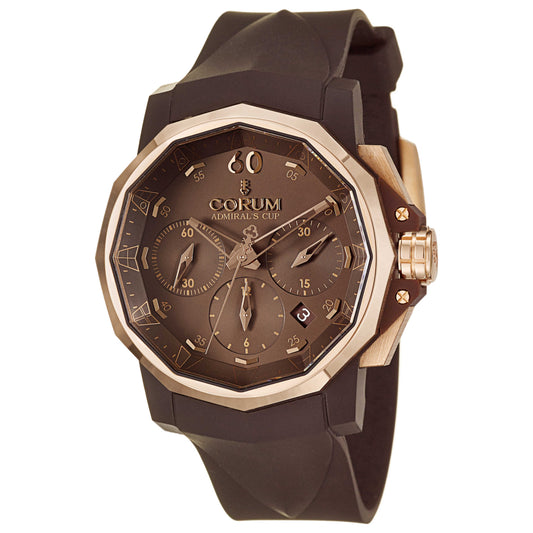 Front view of Corum Admiral's Cup Men's Automatic Watch 753-812-03-F372-AG22