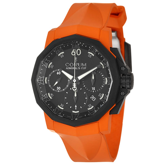 Front view of Corum Admiral's Cup Men's Automatic Watch 753-814-02-F374-AN21