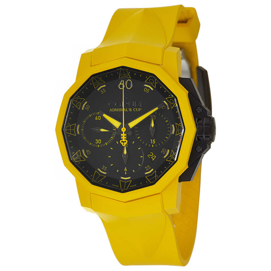 Front view of Corum Admiral's Cup Men's Automatic Watch 753-815-02-F375-AN51