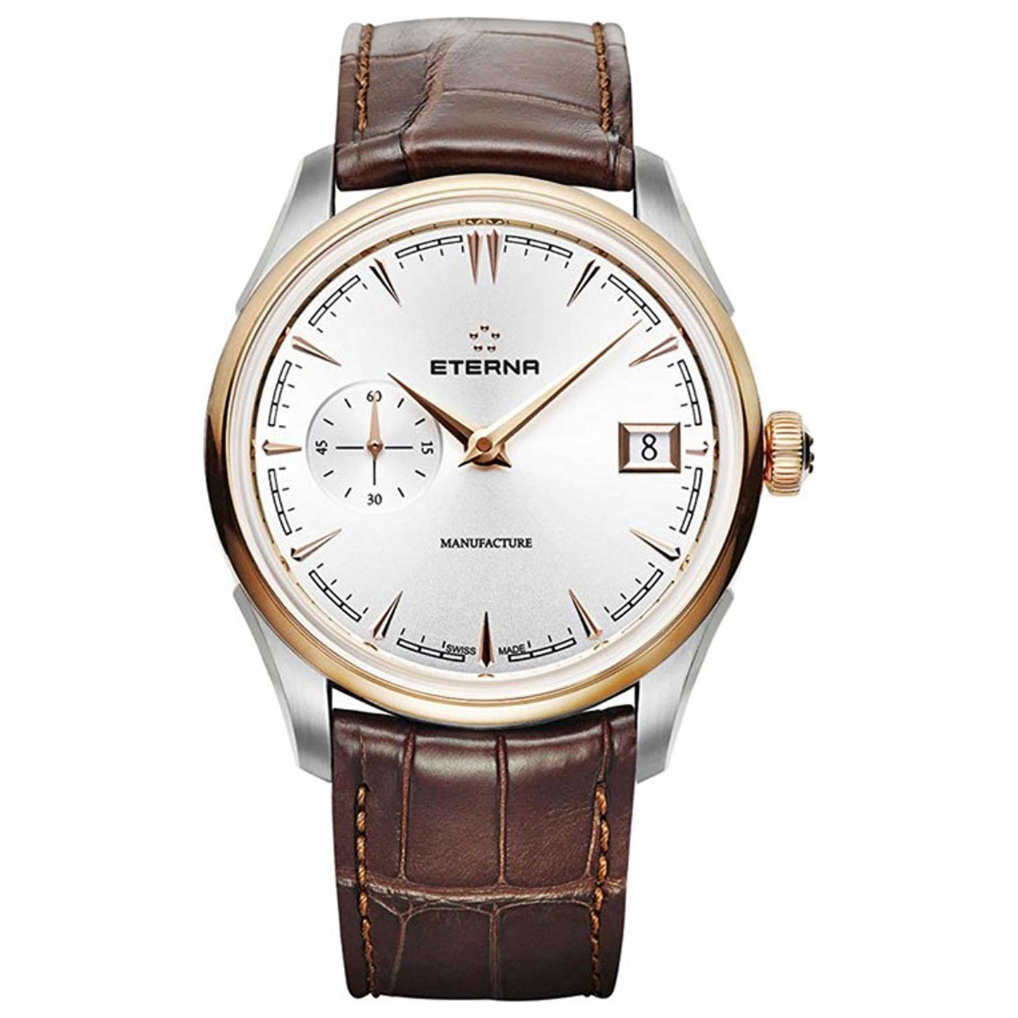 Front view of Eterna 1948 Legacy Men's Automatic Watch 7682-47-11-1320