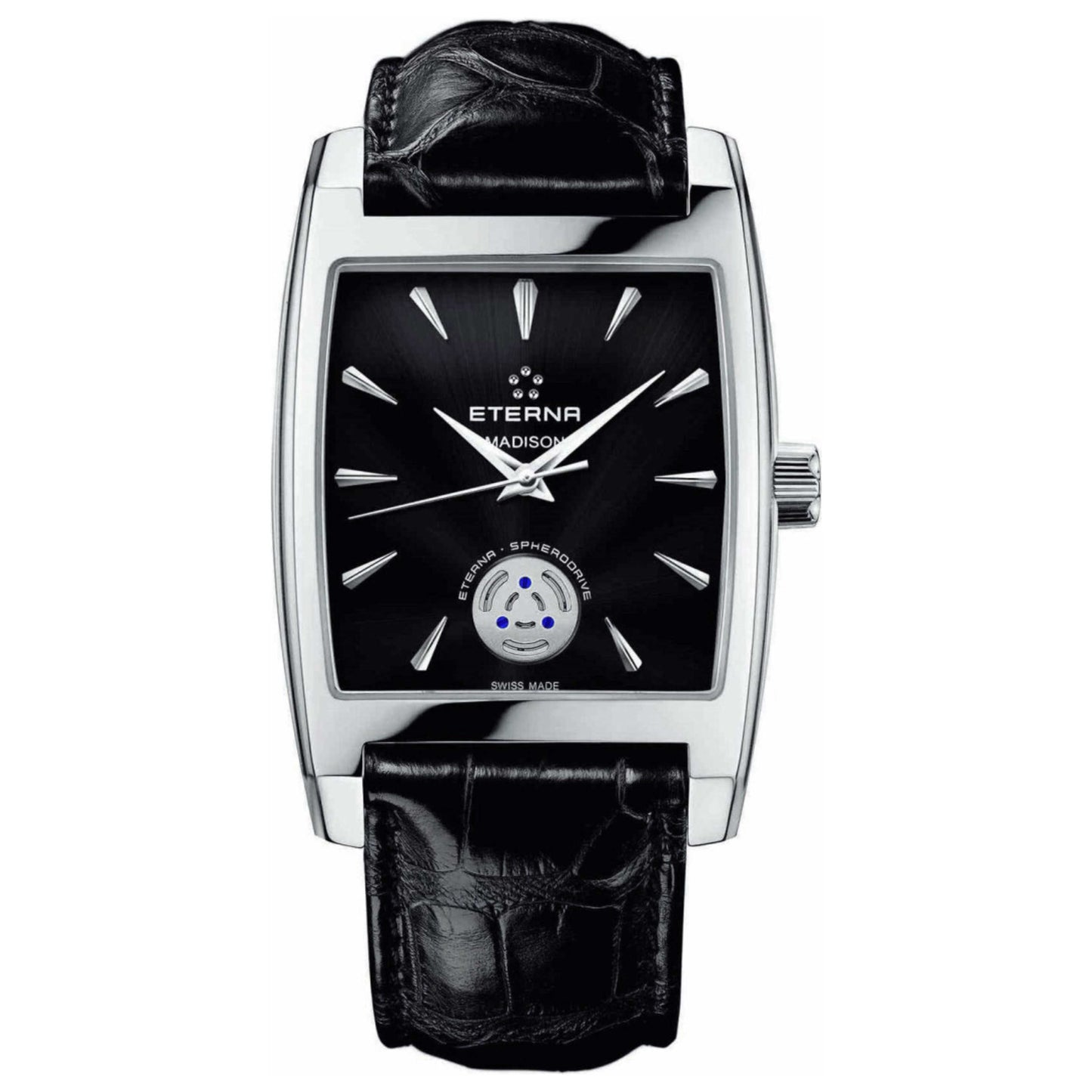 Front view of Eterna Madison Men's Manual-Wind Watch 7712-41-41-1177
