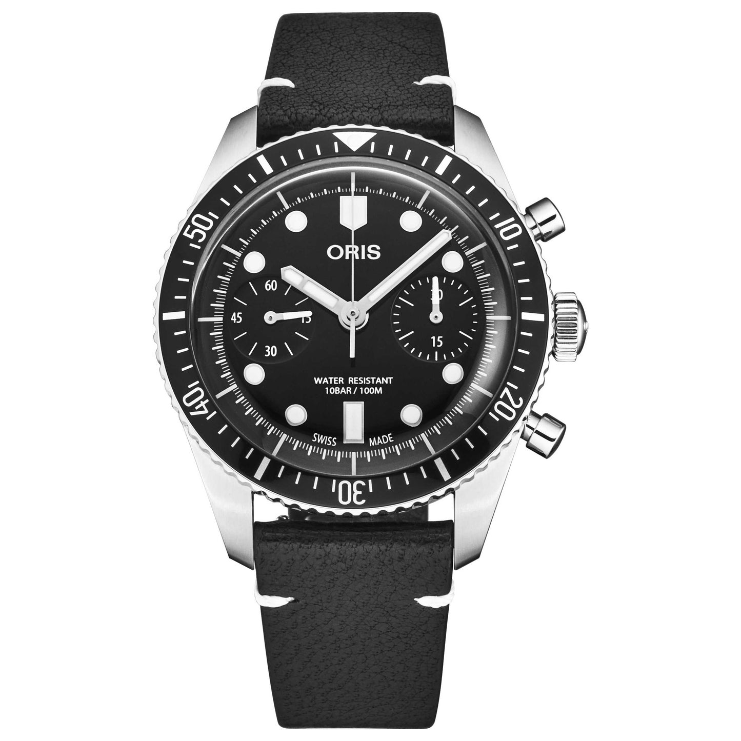 Front view of Oris Diver Sixty-Five Men's Automatic Watch 77177914054LS