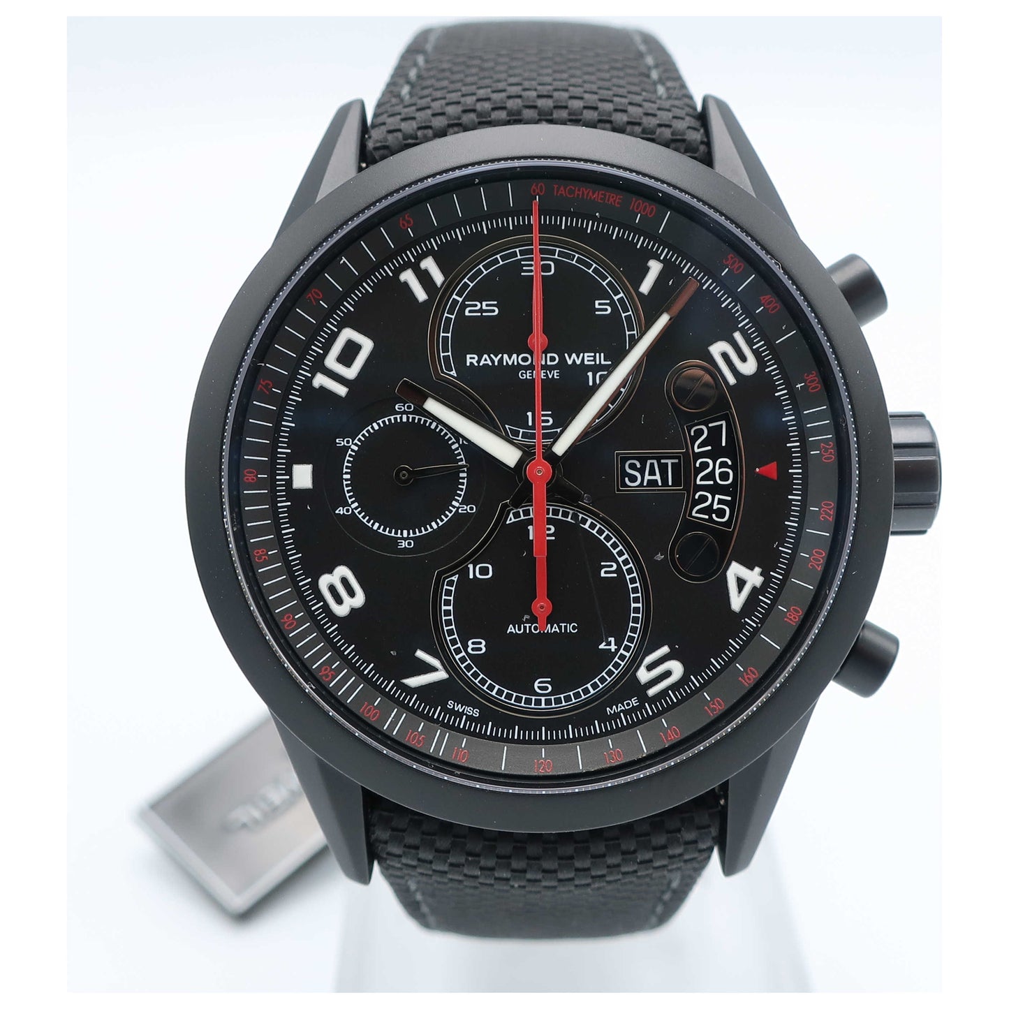 Front view of Raymond Weil Freelancer Men's Automatic Watch 7730-BK-05207-SD