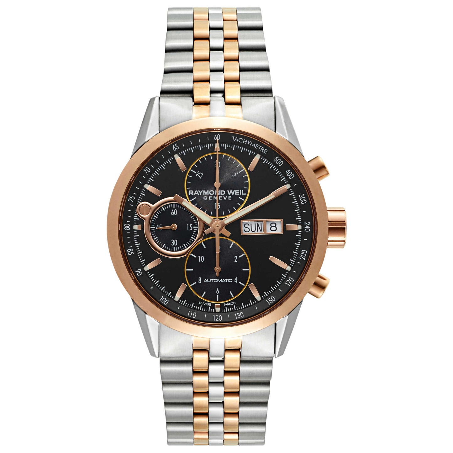Front view of Raymond Weil Freelancer Men's Automatic Watch 7730-SP5-20111