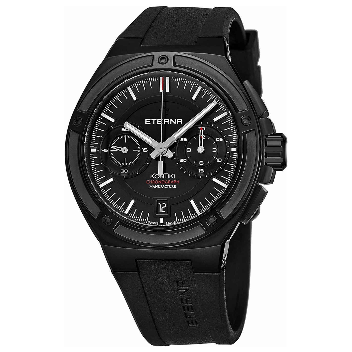 Front view of Eterna KonTiki Men's Automatic Watch 7755-43-40-1289