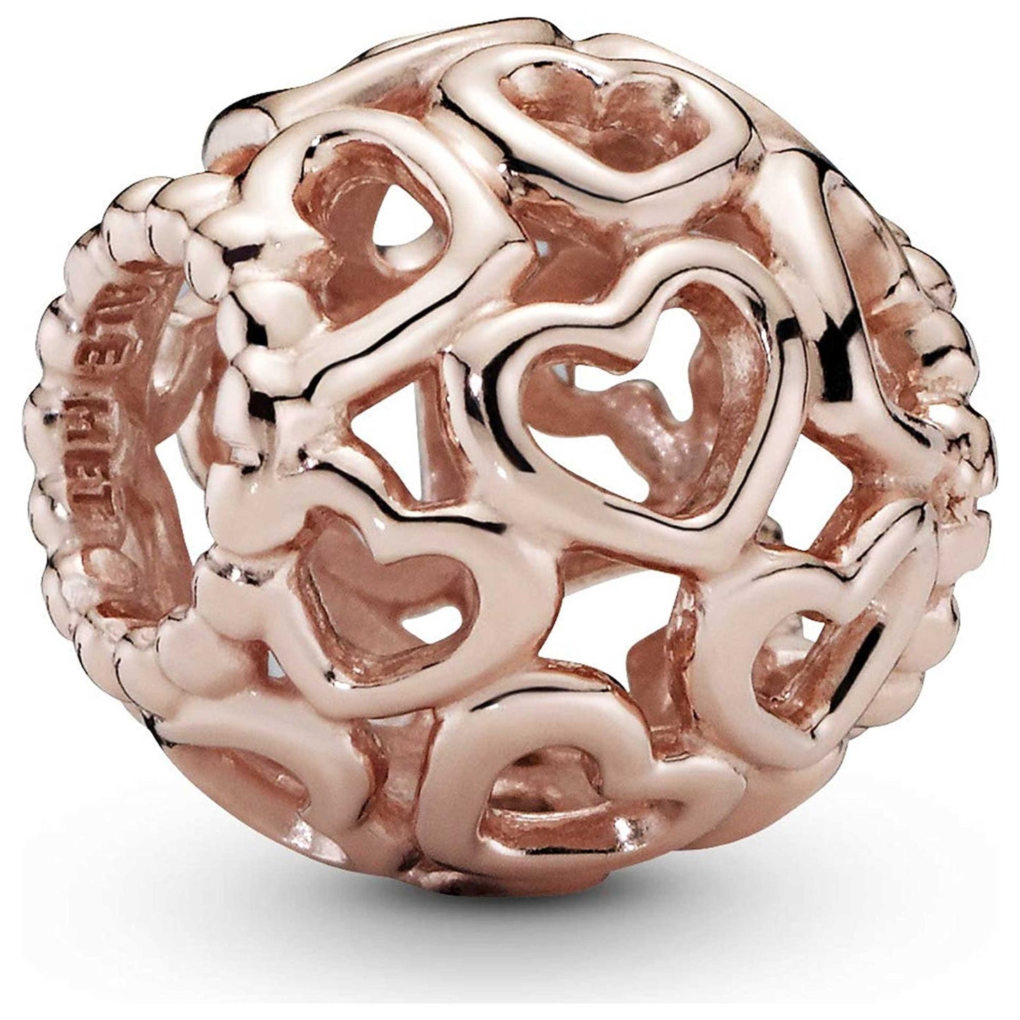 Front view of Pandora Hearts All Over Women's Charm 780964