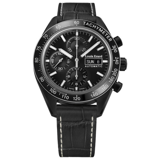 Front view of Louis Erard Sportive Men's Automatic Watch 78109NA22BDCN82