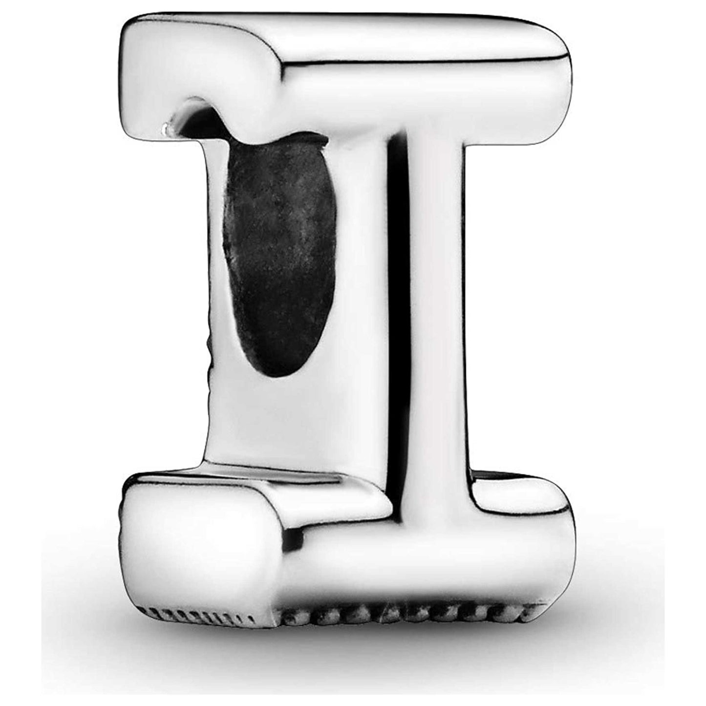 Front view of Pandora Alphabet Women's Charm 797463