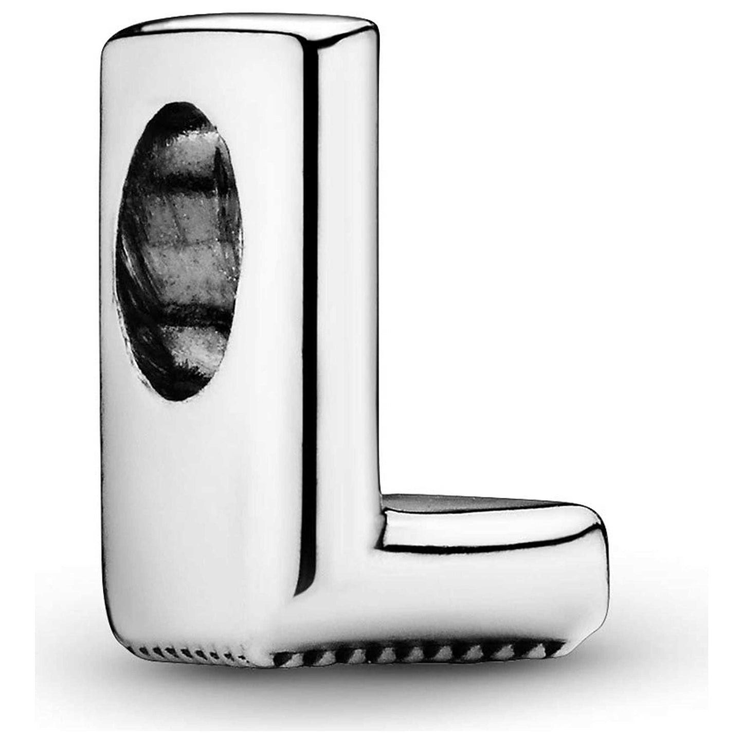 Front view of Pandora Alphabet Women's Charm 797466