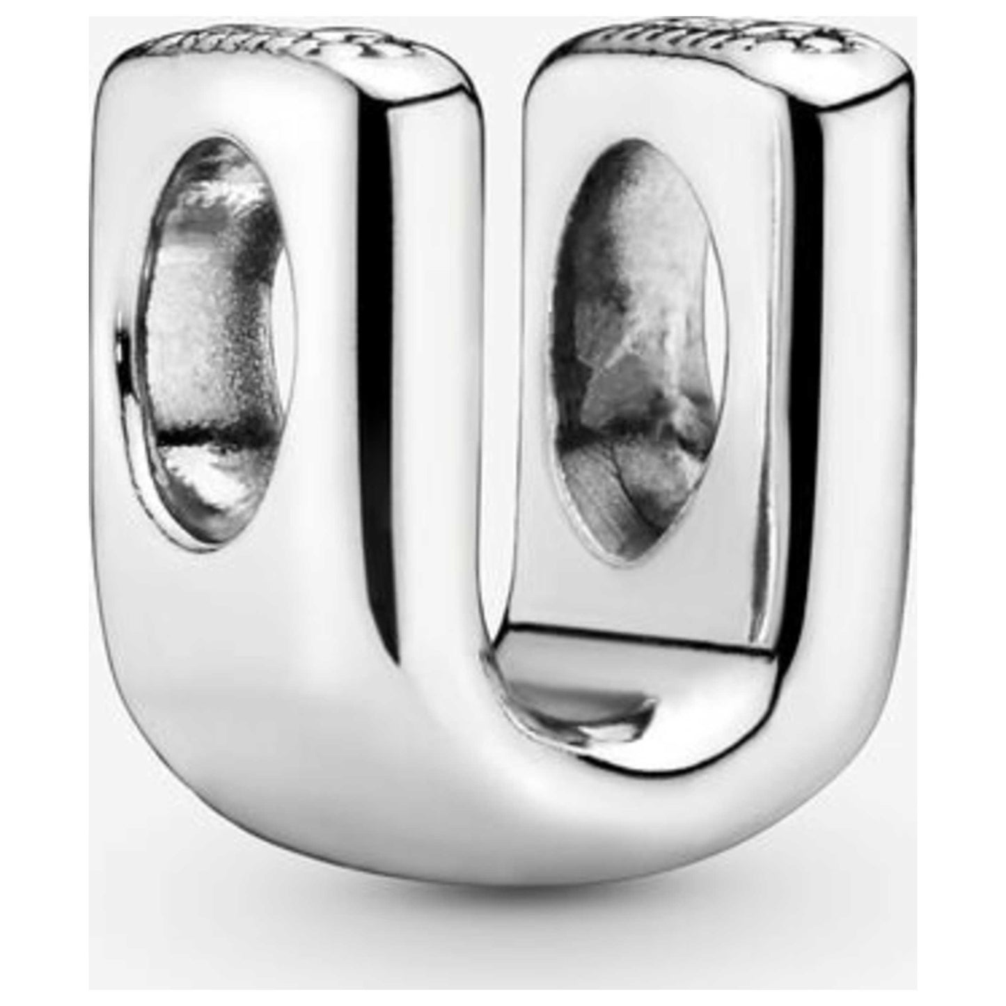 Front view of Pandora Alphabet Women's Charm 797475