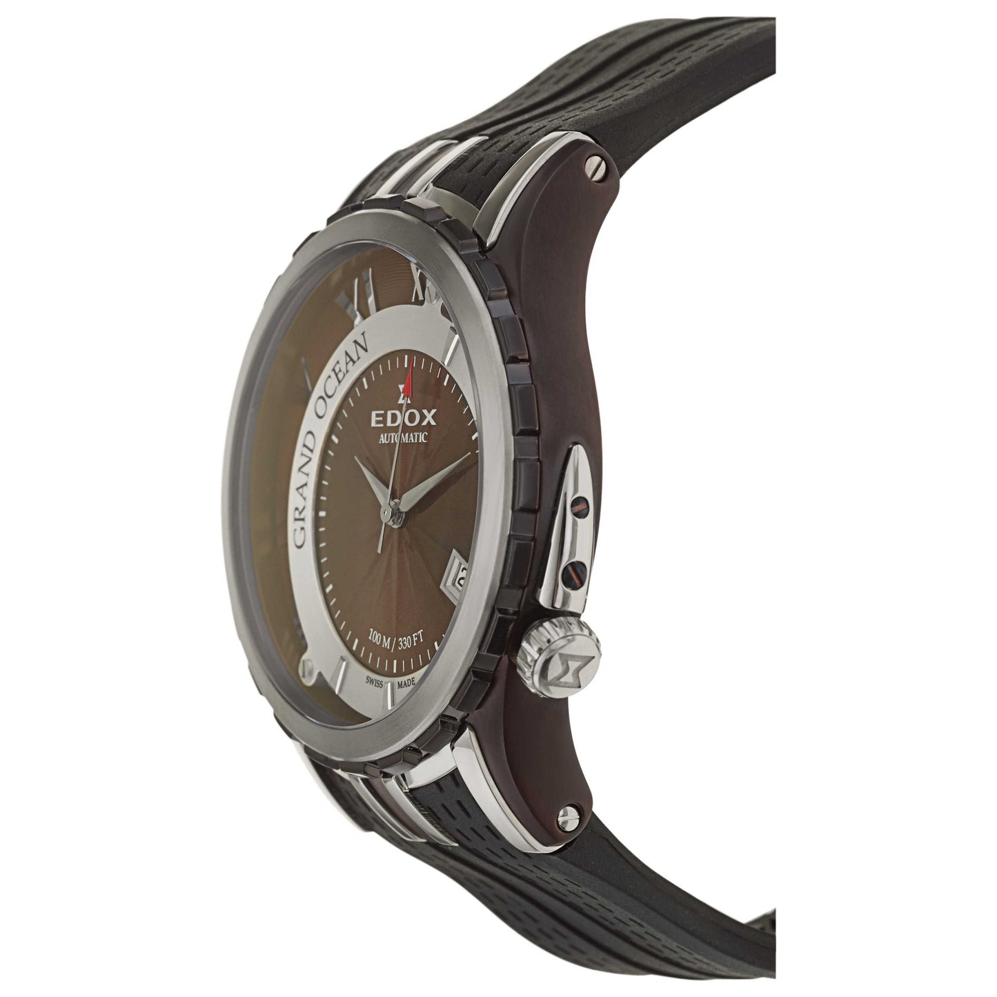 Edox Grand Ocean Men's Automatic Watch 80080-357BR-BRIN - Image #4