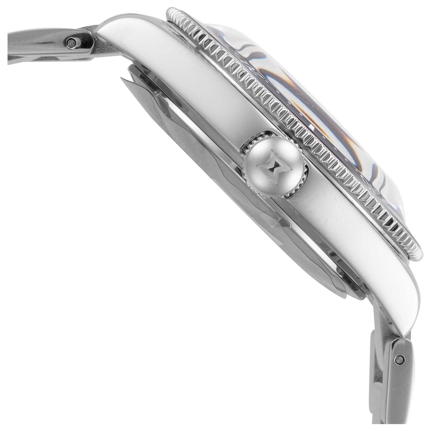 Right view of Edox SkyDiver Unisex Automatic Watch 80131-3BUM-BUIN