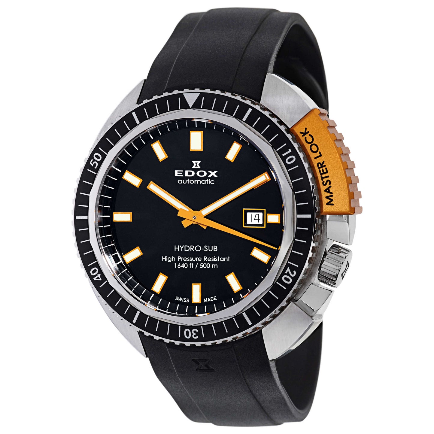 Edox Hydro-Sub Men's Automatic Watch 80301-3NOCA-NIN - Image #8