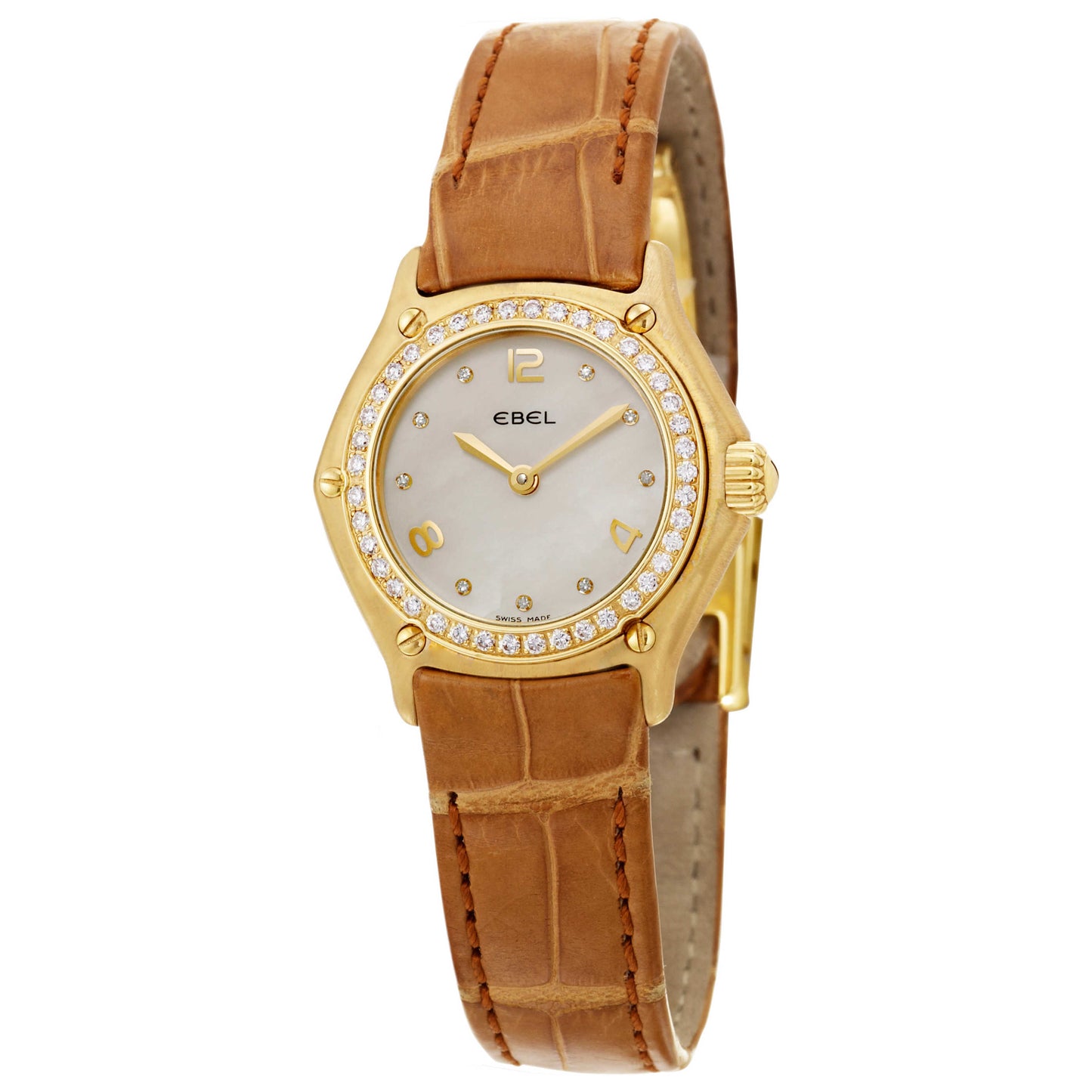 Front view of Ebel 1911 Women's Swiss Quartz (Battery-Powered) Watch 8090214-9935124