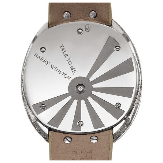 Harry Winston Talk to Me Women's Swiss Quartz (Battery-Powered) Watch 811-LQWL-M5-D02 - Image #2
