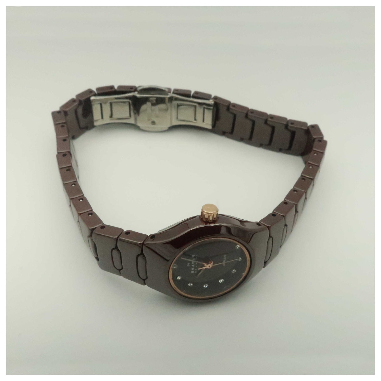 Skagen Ceramic Women's Japanese Quartz (Battery-Powered) Watch 816XSDXC1-PO - Image #8