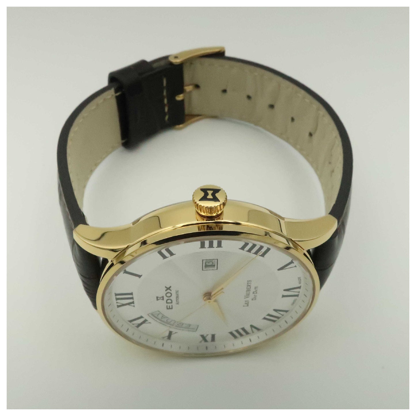Edox Les Vauberts Men's Automatic Watch 83010-37J-AR-SDV - Image #8