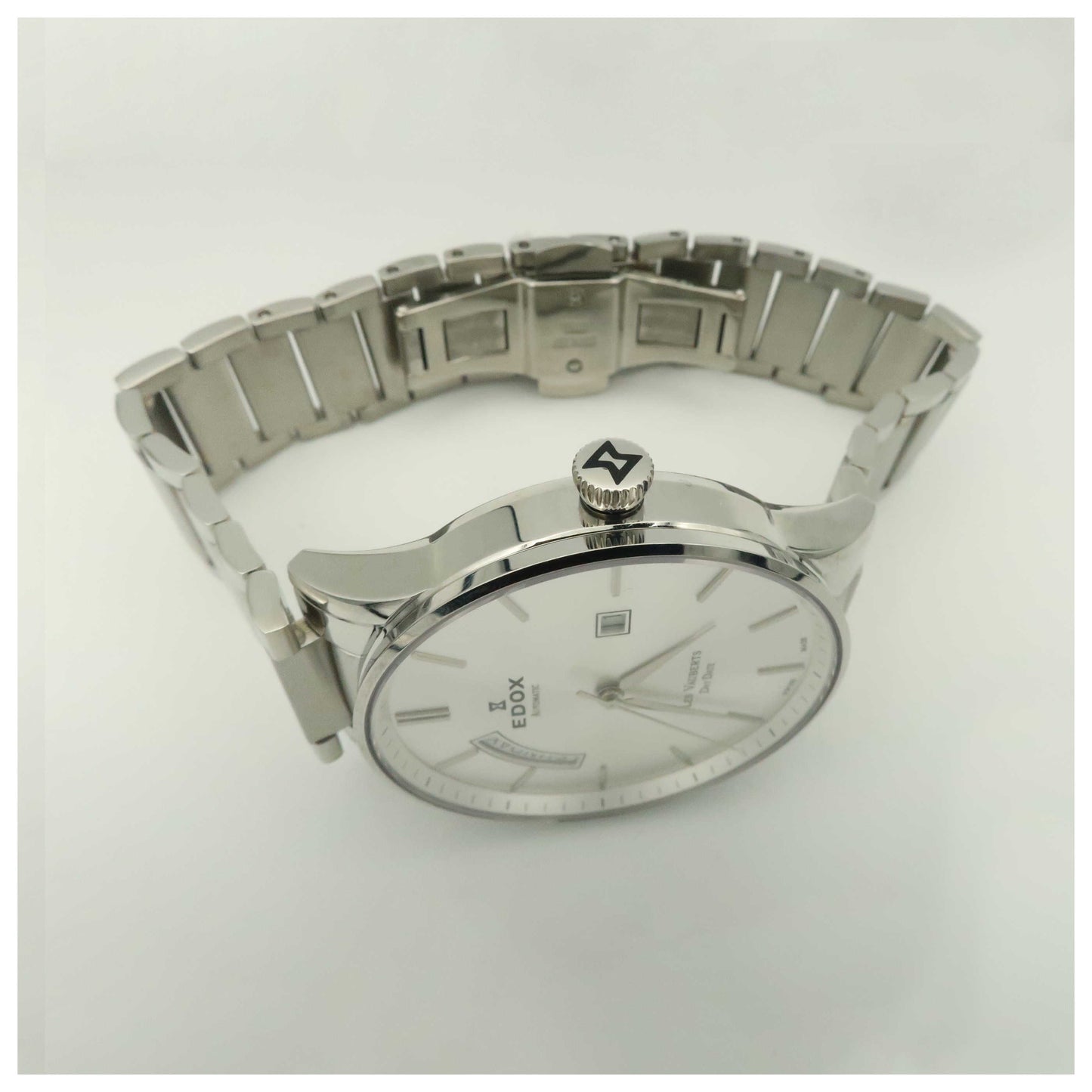 Edox Les Vauberts Men's Automatic Watch 83011-3B-AIN-SDV - Image #8