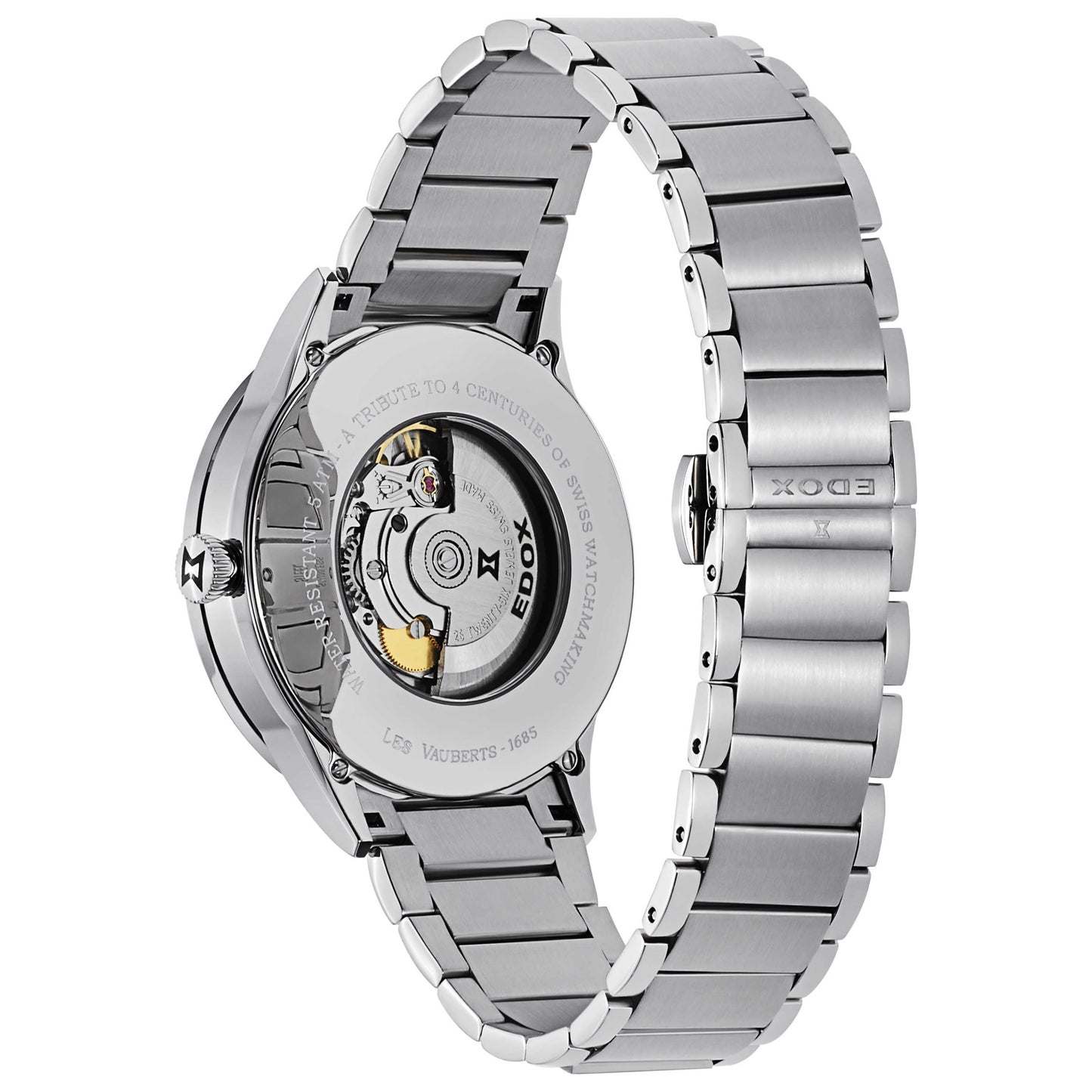 Edox Les Vauberts Men's Automatic Watch 83011-3B-AR - Image #7