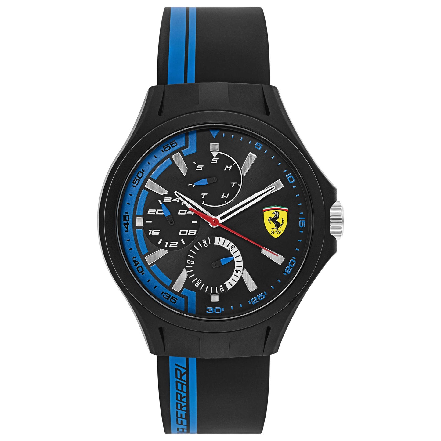 Front view of Ferrari Pit Crew Men's Japanese Quartz (Battery-Powered) Watch 830368