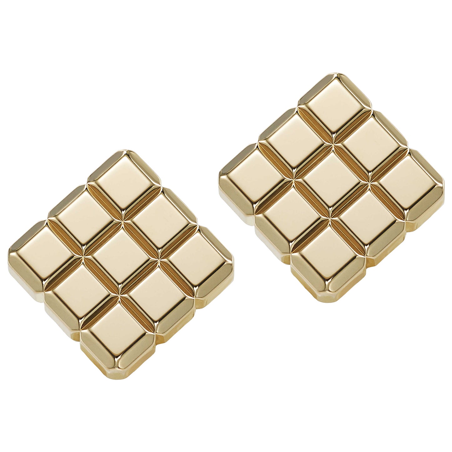 Front view of Chopard Jewelry Ice Cube Women's Earrings 843639-0001